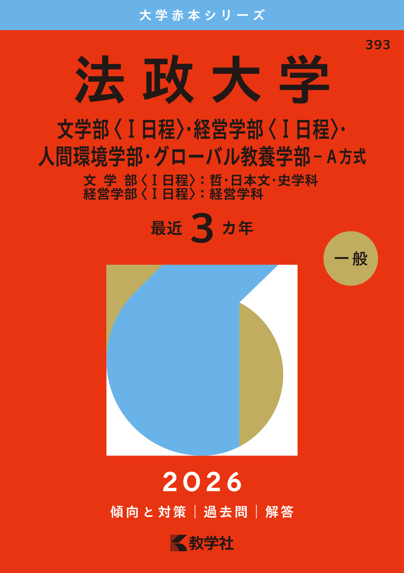 法政大学（文学部〈Ⅰ日程〉・経営学部〈Ⅰ日程〉・人間環境学部・グローバル教養学部－Ａ方式）